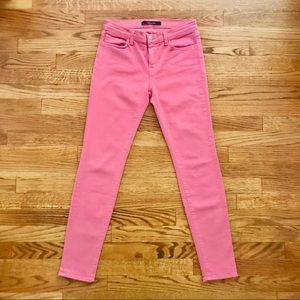 J Brand 811 Mid Rise Skinny Leg Pale Water  sz 27